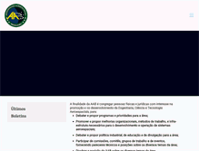 Tablet Screenshot of aeroespacial.org.br