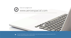 Desktop Screenshot of aeroespacial.com