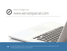 Tablet Screenshot of aeroespacial.com